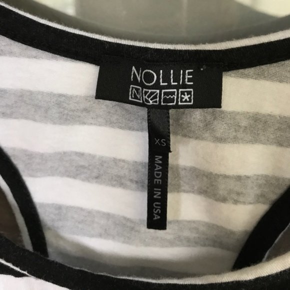 🔴 Nollie by PacSun Striped Crop Tank Top | XS Tank - Picture 3 of 6